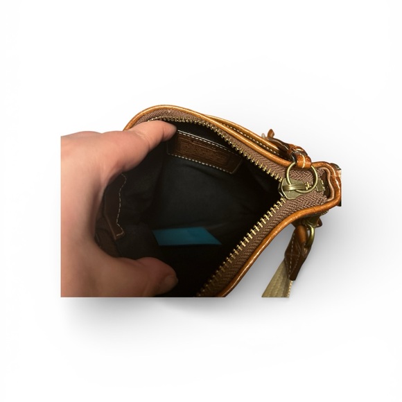 COACH 2006 VINTAGE PATCHWORK DENIM CROSSBODY BAG - Picture 4 of 5